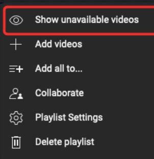 find hidden videos on youtube|show unavailable videos youtube.